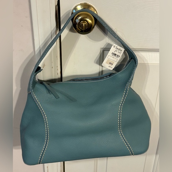 NEW Tod’s bag - dark robin’s egg blue - Picture 2 of 4
